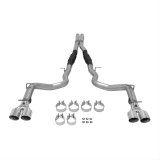 Flowmaster Outlaw Series Exhaust Systems 817717 System, Outlaw, Cat-Back, Split Rear Exit, Stainless Steel, Natural, Dodge, 5.7L, Kit thumbnail 1