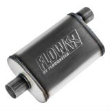 Flowmaster FlowFX 409 Stainless Steel 2.5 Inch Muffler 71226 Muffler, Series, in. Inlet, in. Outlet, Steel, Natural Finish, Each thumbnail 1