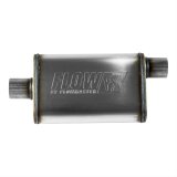 Flowmaster FlowFX 409 Stainless Steel 2.5 Inch Muffler 71226 Muffler, Series, in. Inlet, in. Outlet, Steel, Natural Finish, Each thumbnail 3
