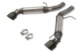 Flowmaster FlowFX Exhaust Systems 717828 System, Series, Rear Axle-Back, 409 Stainless Steel, Natural/Black, 3 in. Diameter, Black Ceramic Coated Tip, Chevy Kit thumbnail 4