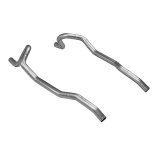 Flowmaster Tailpipe Kits 15826 Exhaust Pipes, Tail Pipes, Mandrel-Bent, 16 Gauge Aluminized Steel, 1963-1974 Mopar A-Body 2.5 in. Diameter, Sold as a Pair thumbnail 2