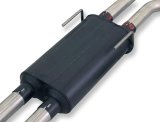 Flowmaster American Thunder Exhaust Systems 818140 System, Thunder, Cat-Back, Stainless Steel, Polished Stainless Tips, Toyota Tundra, Kit thumbnail 2