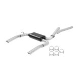 Flowmaster American Thunder Exhaust Systems 17199 Exhaust, Thunder, Cat-Back, Steel, Aluminized, Stainless Tips, Chevy, Pontiac, 5.7L, Kit thumbnail 1