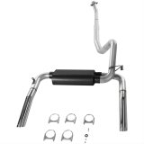 Flowmaster American Thunder Exhaust Systems for 1986-1991 CAMARO, FIREBIRD - 17234 Exhaust, Thunder, Cat-Back, Steel, Aluminized, Polished Stainless Tips, 5.0, 5.7L, Kit thumbnail 1