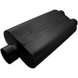 Flowmaster 50 Series Delta Flow Steel 3 Inch Muffler 9430502 Muffler, Series, in. Inlet/Dual 2 1/2 in. Outlet, Steel, Black, Each thumbnail 7