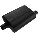 Flowmaster 40 Series Delta Flow Steel 2 Inch Muffler 942042 Muffler, Series, in. Inlet/2 in. Outlet, Steel, Black, Each thumbnail 1