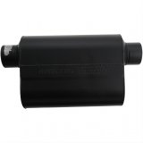 Flowmaster Super 40 Series Delta Flow Steel 3 Inch Muffler 953049 Muffler, Series, in. Inlet/3 in. Outlet, Steel, Black, Each thumbnail 1