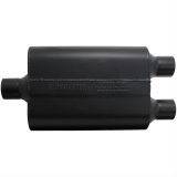 Flowmaster Super 44 Series Steel 2.25 Inch Muffler 9424472 Muffler, Series, in. Inlet/2.25 in. Outlet, Steel, Black, Each thumbnail 1