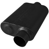 Flowmaster Stainless Steel 40 Series 409 3 Inch Muffler 8043041 Muffler, Series, in. Inlet/3 in. Outlet, Steel, Black, Each thumbnail 2