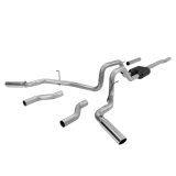 Flowmaster Stainless Steel American Thunder Exhaust Systems for 2004-2008 F-150, 2004 F-150 HERITAGE, 2006-2008 MARK LT - 817417 System, Thunder, Cat-Back, Steel, Ford, 4.6, 5.4L, Kit thumbnail 2