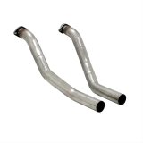 Flowmaster Intermediate Pipe Kits 81076 Pipes, Exhaust, Stainless Steel, Natural, 2.50 in. O.D., Ford, Pair thumbnail 2