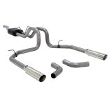 Flowmaster American Thunder Exhaust Systems 817663 System, Thunder, Cat-Back, Split Rear/Side Exit, Stainless Steel, Natural, Ford, 4.6, 5.4L thumbnail 2