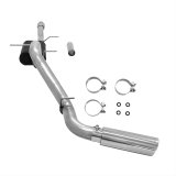 Flowmaster Force II Exhaust Systems 817672 System, II, Cat-back, Single, Stainless Steel, Natural, Side Exit, Chevy, GMC, 4.3L, 5.3L, Kit thumbnail 1