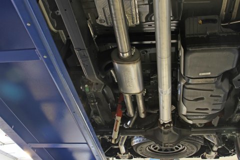 Flowmaster FlowFX Exhaust Systems 717890 System, Cat-back, FlowFX, 409 Stainless Steel, Split Rear Exit, Chevy, GMC, Kit thumbnail 5