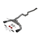 Flowmaster FlowFX Exhaust Systems 718146 System, Cat-back, FlowFX, 409 Stainless Steel, 3.0 in. Diameter, Rear Exit, 4.00 in. Black Ceramic Tips, 2 Door, Ford, 2.3L, 2.7L, Kit thumbnail 6