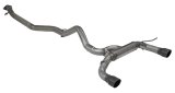 Flowmaster FlowFX Exhaust Systems 718146 System, Cat-back, FlowFX, 409 Stainless Steel, 3.0 in. Diameter, Rear Exit, 4.00 in. Black Ceramic Tips, 2 Door, Ford, 2.3L, 2.7L, Kit thumbnail 7