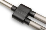 Flowmaster Outlaw Series Exhaust Systems 818168 System, Series, Cat-back, Single In/Dual Out, Stainless Steel, Natural, Black Ceramic Tips, Ford, F-150, 2.7L, 3.5L, 5.0L Kit thumbnail 3