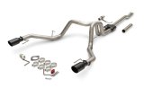 Flowmaster Outlaw Series Exhaust Systems 818168 System, Series, Cat-back, Single In/Dual Out, Stainless Steel, Natural, Black Ceramic Tips, Ford, F-150, 2.7L, 3.5L, 5.0L Kit thumbnail 4