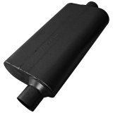 Flowmaster 50 Series Delta Flow 409 Stainless Steel 2.5 Inch Muffler 842551 Muffler, Series, 2 1/2 in. Inlet/2 1/2 in. Outlet, Steel, Black, Each thumbnail 5