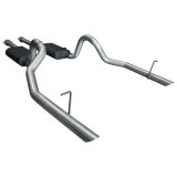 Flowmaster American Thunder Exhaust Systems 17112 System, Thunder, Cat-Back, Steel, Aluminized, Ford, 4.6, 5.0L, Kit thumbnail 3