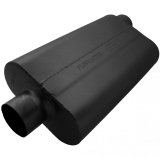Flowmaster 50 Series Delta Flow Steel 3 Inch Muffler 943052 Muffler, Series, in. Inlet/3 in. Outlet, Steel, Black, Each thumbnail 2