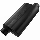 Flowmaster 50 Series Heavy-Duty Steel 3.5 Inch Muffler 953558 Muffler, Big Block, Series, 3 1/2 in. Inlet/3 1/2 in. Outlet, Steel, Black, Each thumbnail 6