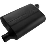 Flowmaster 40 Series Delta Flow Steel 2 Inch Muffler 942043 Muffler, Series, in. Inlet/2 in. Outlet, Steel, Black, Each thumbnail 2