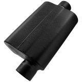 Flowmaster 40 Series Delta Flow 409 Stainless Steel 3 Inch Muffler 843041 Muffler, Series, in. Inlet/3 in. Outlet, Steel, Black, Each thumbnail 4