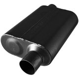 Flowmaster Stainless Steel Super 44 Series 409 2.5 Inch Muffler 842548 Muffler, Series, 2 1/2 in. Inlet/2 1/2 in. Outlet, Steel, Black, Each thumbnail 4