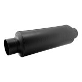 Flowmaster Pro Series Steel 4 Inch Muffler 14020100 Muffler, Series, 4.0 in. Inlet/4.0 in. Outlet, Steel, Black, 24.0 in. Length, Each thumbnail 6