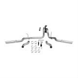 Flowmaster Stainless Steel Force II Exhaust Systems for 2009-2014 F-150, 2006 SIERRA 1500 - 817478 System, II, Cat-Back, Steel, Natural, Ford, 4.6, 5.4L, Kit thumbnail 3