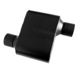 Flowmaster Super 10 Series 409 Stainless Steel 2.5 Inch Muffler 842518 Muffler, Series, in. Inlet/2.5 in. Outlet, Steel, Black, Each thumbnail 4