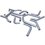 Flowmaster U-Fit Dual Pipe Kits 815937 Exhaust System, Duals, Stainless Steel, Header-Back, 3.0 in. Diameter, Kit thumbnail 1