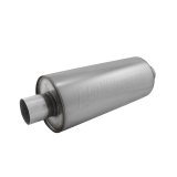 Flowmaster dBX 304 Stainless Steel 3 Inch Muffler 13014310 Muffler, DBX, Steel, Natural, 3.0 in. Inlet/Outlet, 14 in. Case Length, Each thumbnail 3