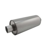 Flowmaster dBX 304 Stainless Steel 3 Inch Muffler 13014310 Muffler, DBX, Steel, Natural, 3.0 in. Inlet/Outlet, 14 in. Case Length, Each thumbnail 5