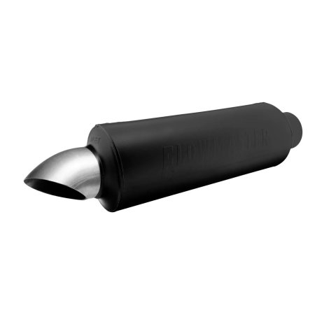 Flowmaster Pro Series Steel 3.5 Inch Muffler 13516101 Muffler, Series, Round, Steel, Black, in. Diameter Center Inlet/Outlet, Each thumbnail 5