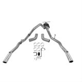 Flowmaster Stainless Steel Force II Exhaust Systems 817505 System, II, Cat-Back, Steel, Ford, V8/V10, Kit thumbnail 2