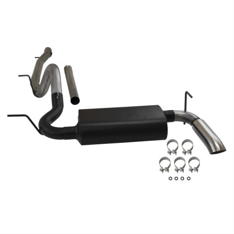 Flowmaster Stainless Steel Force II Exhaust Systems 817514 System, II, Cat-back, Single, Steel, Natural, Rear Exit, Jeep, Kit thumbnail 1