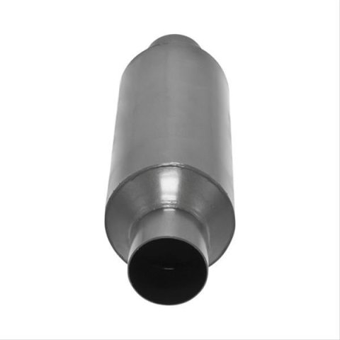 Flowmaster Outlaw Series Race 409 Stainless Steel 2.5 Inch Muffler 815425 Muffler, Race, Round, Stainless, in. Center Inlet and Outlet, 11 in. Case Length, Each thumbnail 2