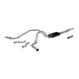 Flowmaster American Thunder Exhaust Systems for 2011-2018 SIERRA 1500, SILVERADO 1500 - 817602 System, Thunder, Cat-back, Single In/Dual Out, Stainless Steel, Natural, Split Rear/Split Side Exit, Chevy, GMC, 6.2L, Kit thumbnail 7