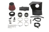 Flowmaster Delta Force Cold Air Intake Kits 615198 Intake, Air, Red Filter, Black Polyethylene Tube, Nissan, Kit thumbnail 2