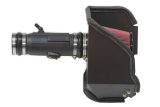 Flowmaster Delta Force Cold Air Intake Kits 615198 Intake, Air, Red Filter, Black Polyethylene Tube, Nissan, Kit thumbnail 4