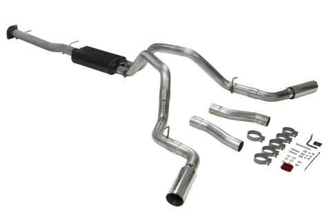 Flowmaster Stainless Steel American Thunder Exhaust Systems 817933 Exhaust, Thunder, Dual Exit, Steel, Polished Tip, Chevrolet, GMC, Kit thumbnail 6