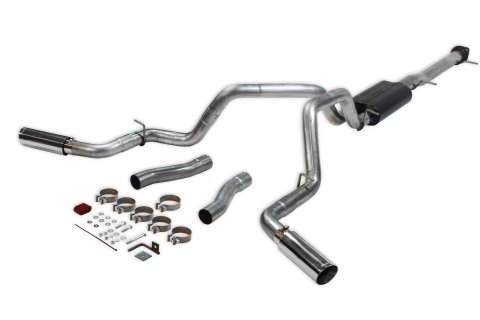 Flowmaster Stainless Steel American Thunder Exhaust Systems 817933 Exhaust, Thunder, Dual Exit, Steel, Polished Tip, Chevrolet, GMC, Kit thumbnail 7