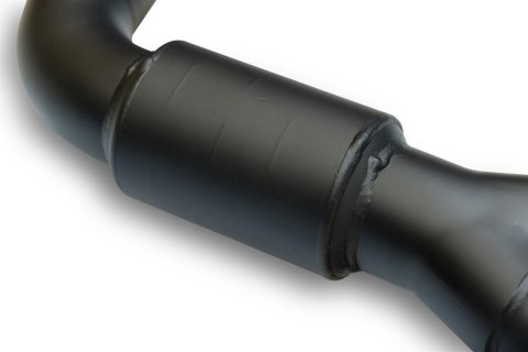 Flowmaster Outlaw Series Exhaust Systems 818159 System, Series, Rear Axle-Back, Active-Valve, 304 Stainless Steel, Black, 3 in. Diameter, 4 in. Black Quad Tips, Ford, Kit thumbnail 2