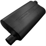 Flowmaster 50 Series Delta Flow Steel 2.25 Inch Muffler 942453 Muffler, Series, 2 1/4 in. Inlet/2 1/4 in. Outlet, Steel, Black, Each thumbnail 1
