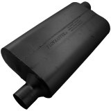 Flowmaster 50 Series Delta Flow Steel 2.25 Inch Muffler 942453 Muffler, Series, 2 1/4 in. Inlet/2 1/4 in. Outlet, Steel, Black, Each thumbnail 6