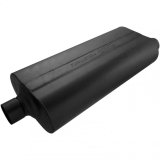 Flowmaster 70 Series Big Block II Steel 2.5 Inch Muffler 52572 Muffler, Series, 2 1/2 in. Inlet/2 1/2 in. Outlet, Steel, Black, Steel, Each thumbnail 2