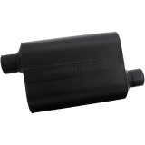 Flowmaster Super 40 Series Delta Flow Steel 2.5 Inch Muffler 952548 Muffler, Series, 2 1/2 in. Inlet/2 1/2 in. Outlet, Steel, Black, Each thumbnail 1