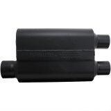 Flowmaster Super 44 Series Steel 3 Inch Muffler 9430462 Muffler, Series, in. Inlet/Dual 2 1/2 in. Outlets, Steel, Black, Each thumbnail 1